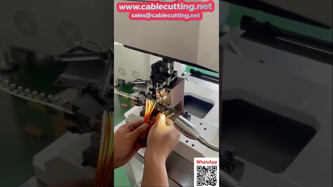 Pressure Monitor Crimping Machine for Wire Processing