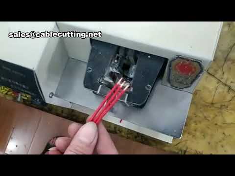 Flat cable wire stripping machine product show 1U sue for flat cable  ribbon cable