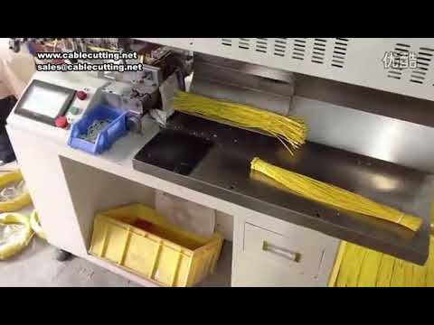 Fully Automatic Wire Cutting and Peeling Machine