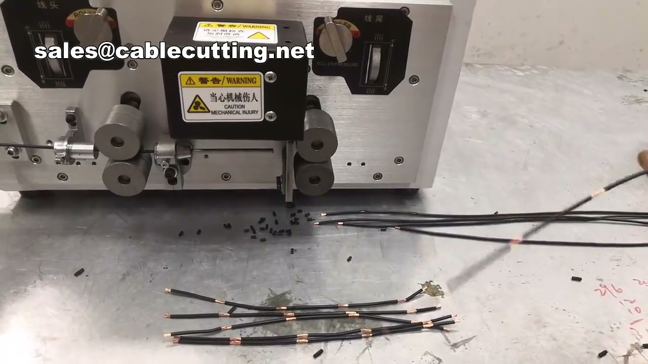 Sheath Type Computer Wire Cutting and Stripping Machine with Crimping