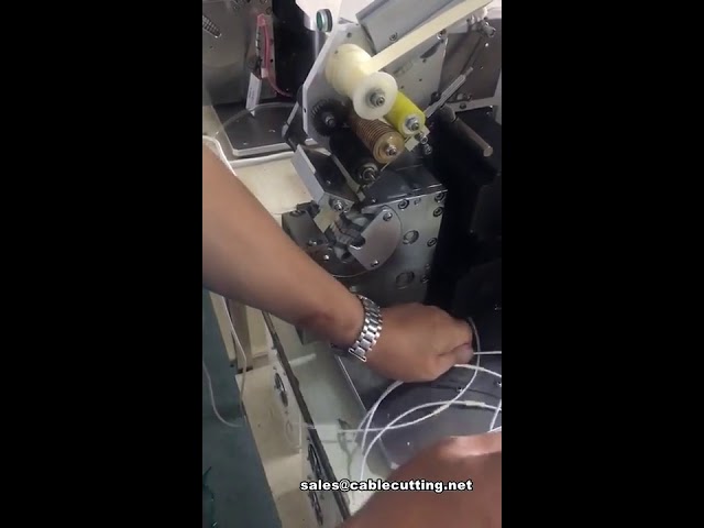 Ultra-Narrow Tape Wire Harness Taping and Winding Machine