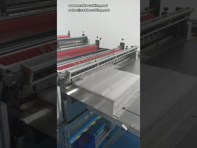 Automatic Packaging Film Slicing Machine for Bubble Film Cutting