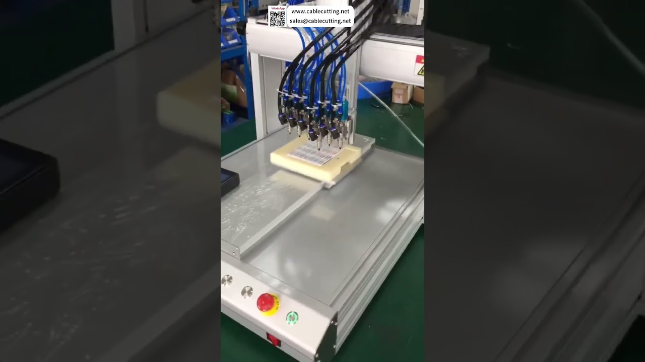 Mahjong Coloring Automatic Dispensing Machine  Industrial Factory Automation Setup  Fast Setup