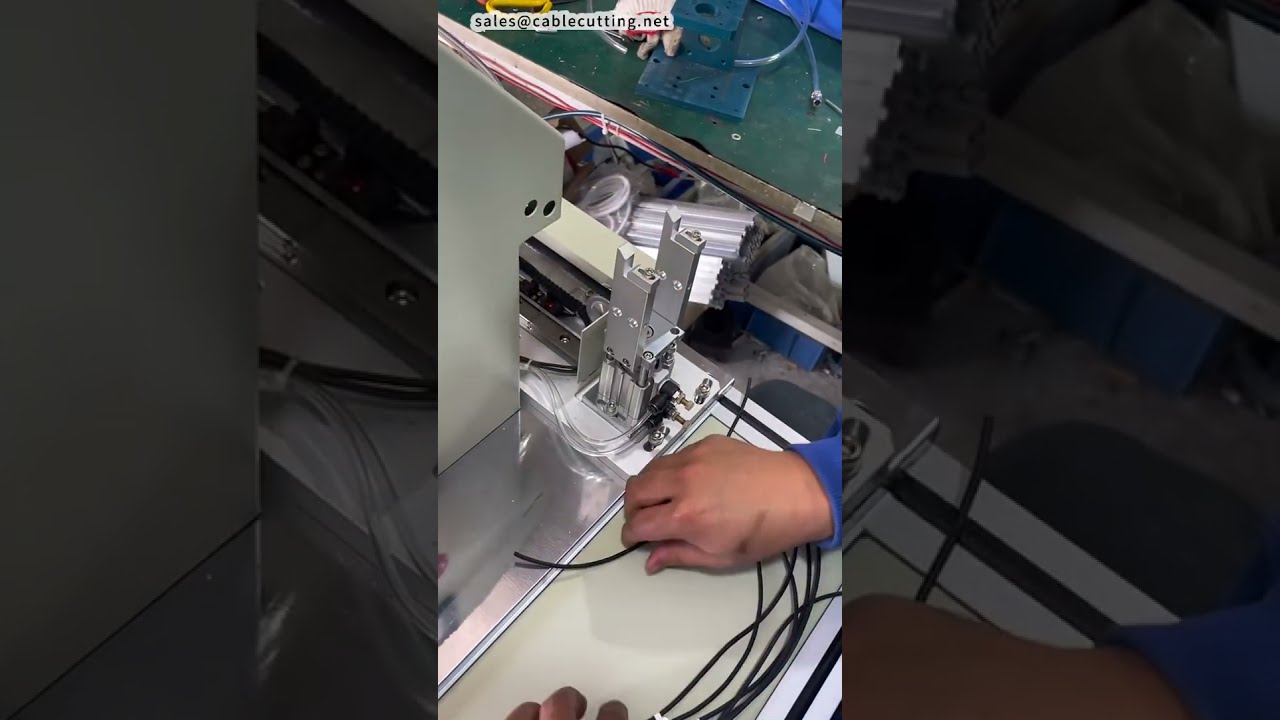 Servo Fold Over Labeling Machine Workshop Footage #factory #machine #cnc