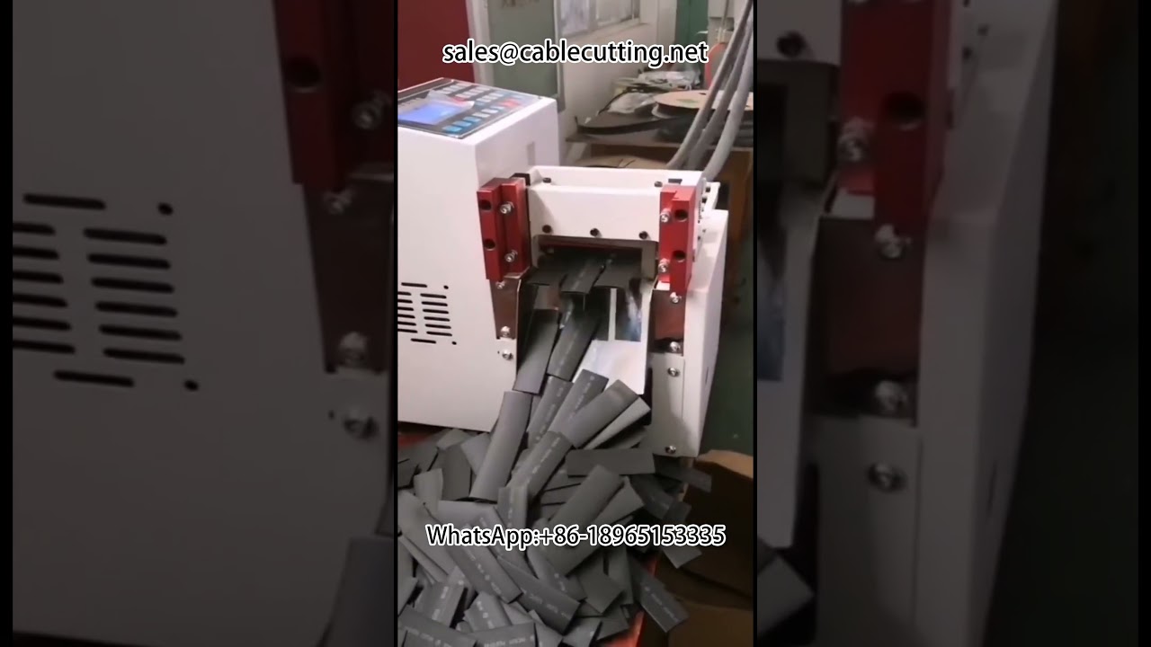 Wire Harness Processing Automation Equipment - Stripping Machine - Cut Heat Shrinkable Tube Machine