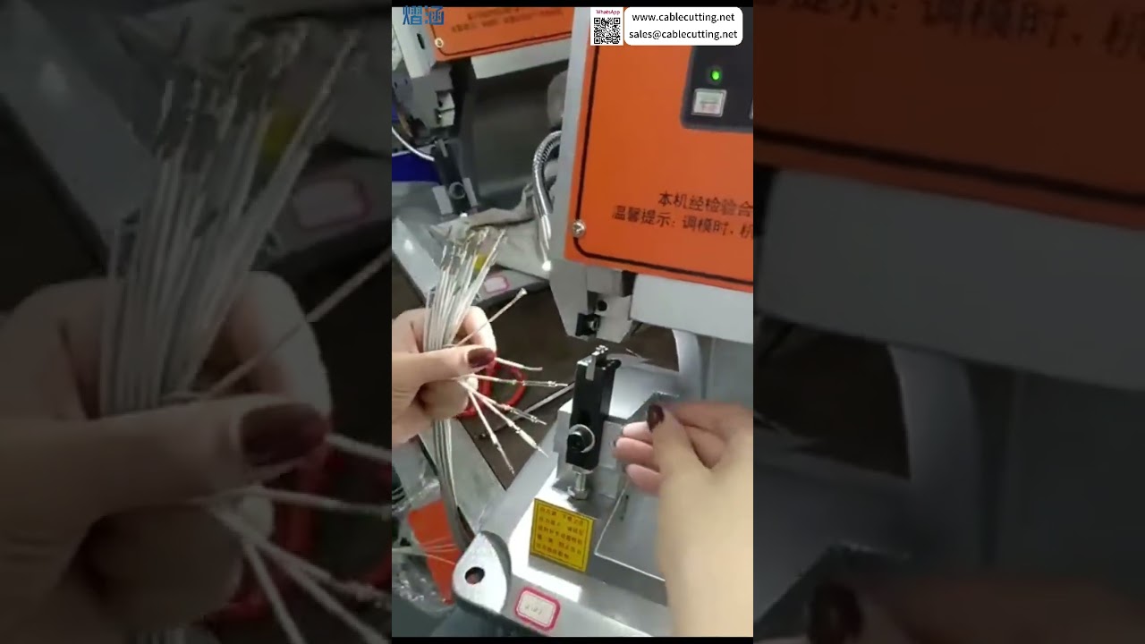 Ultra Quiet Copper Strip Crimping Machine Auto Production Factory Tools Operating Method - Shorts