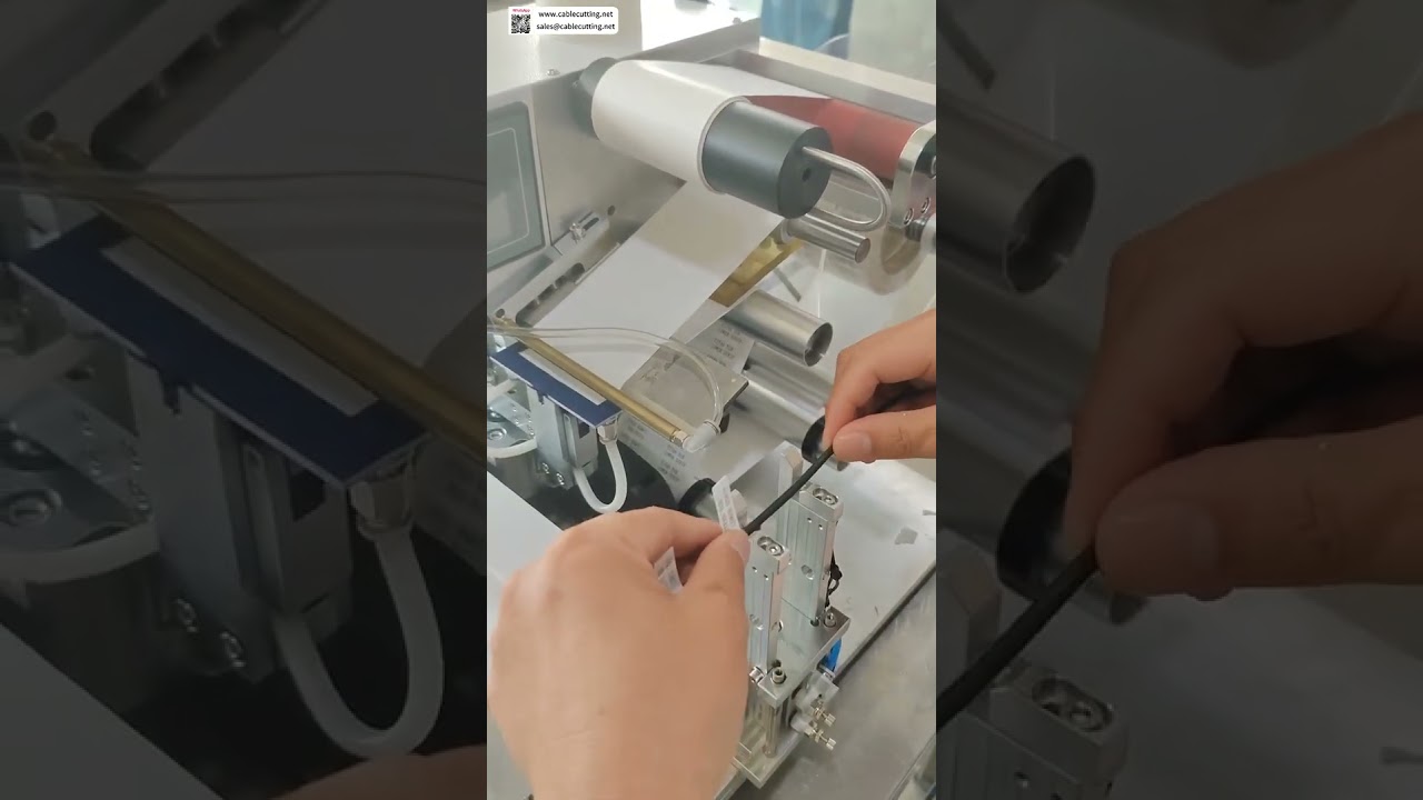 Desktop Wire Labeling Machine  Compact Powerful Space Saving Label Application Processing - Shorts