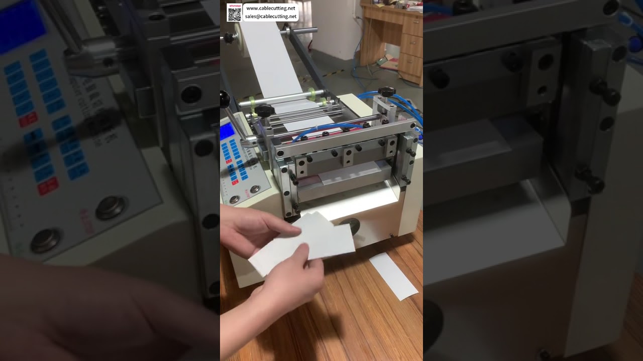 Full and Half Cut Machine Multi Blade Setup Sticker Foam Silicone Roll Processing Machine Set - Shorts