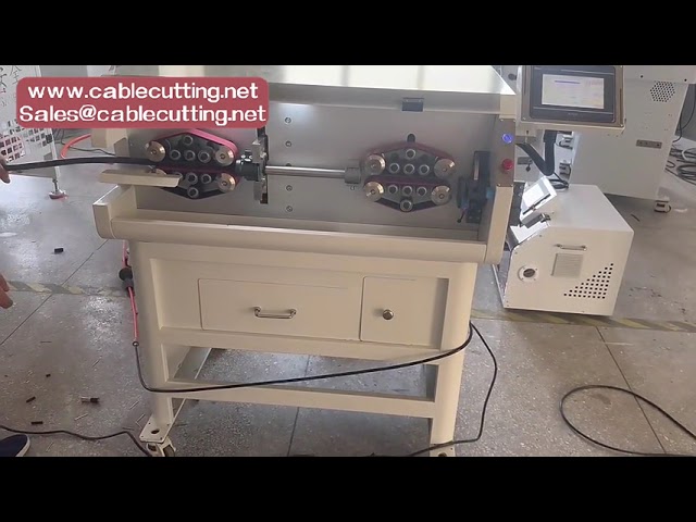 Pile Cable Cut and Strip Equipment | EV Cable Cutting and Stripping Machine