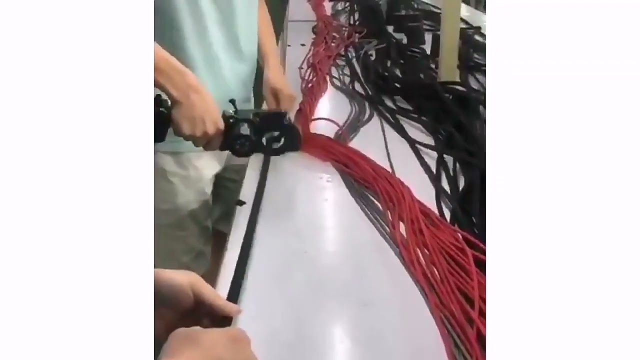 Portable PVC Taping and Twisting Machine | Wire Winding Automation
