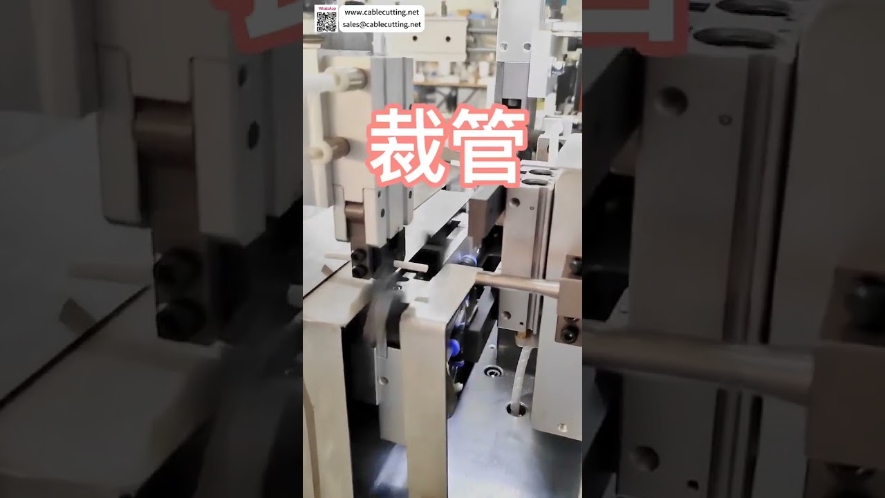 PTC Heating Electrode Crimping & Self Extinguishing Tube Insertion Machine  Auto Equipment - Shorts