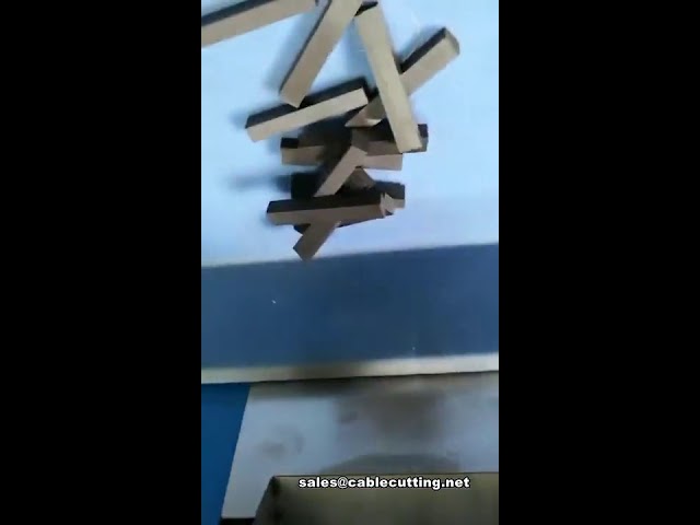 automatic slab rubber cutting machine, solid shape cutting machine