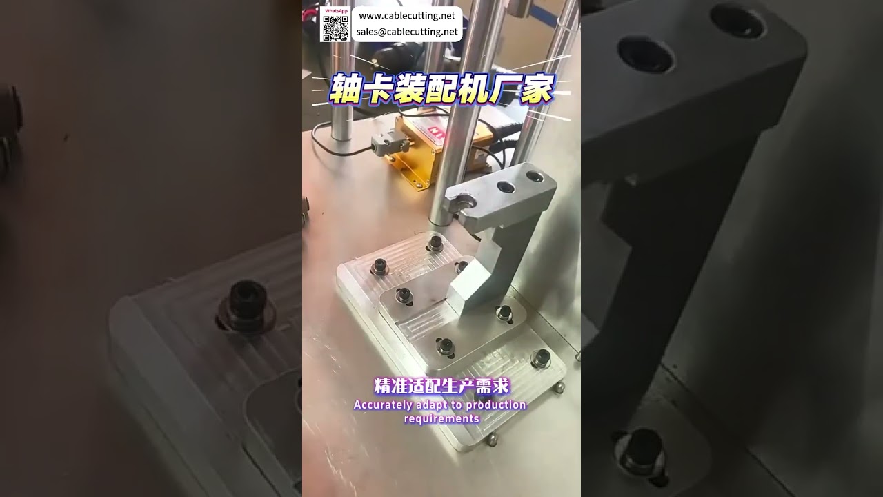 Custom Shaft Circlip Assembly Machine Standardized Automated Production Equipment System - Shorts