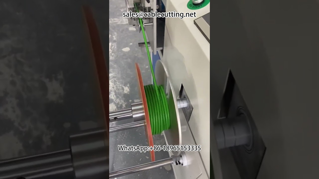 Precision Winding Machine for Wire Processing, Dragging Chain Cable, and Servo Harness