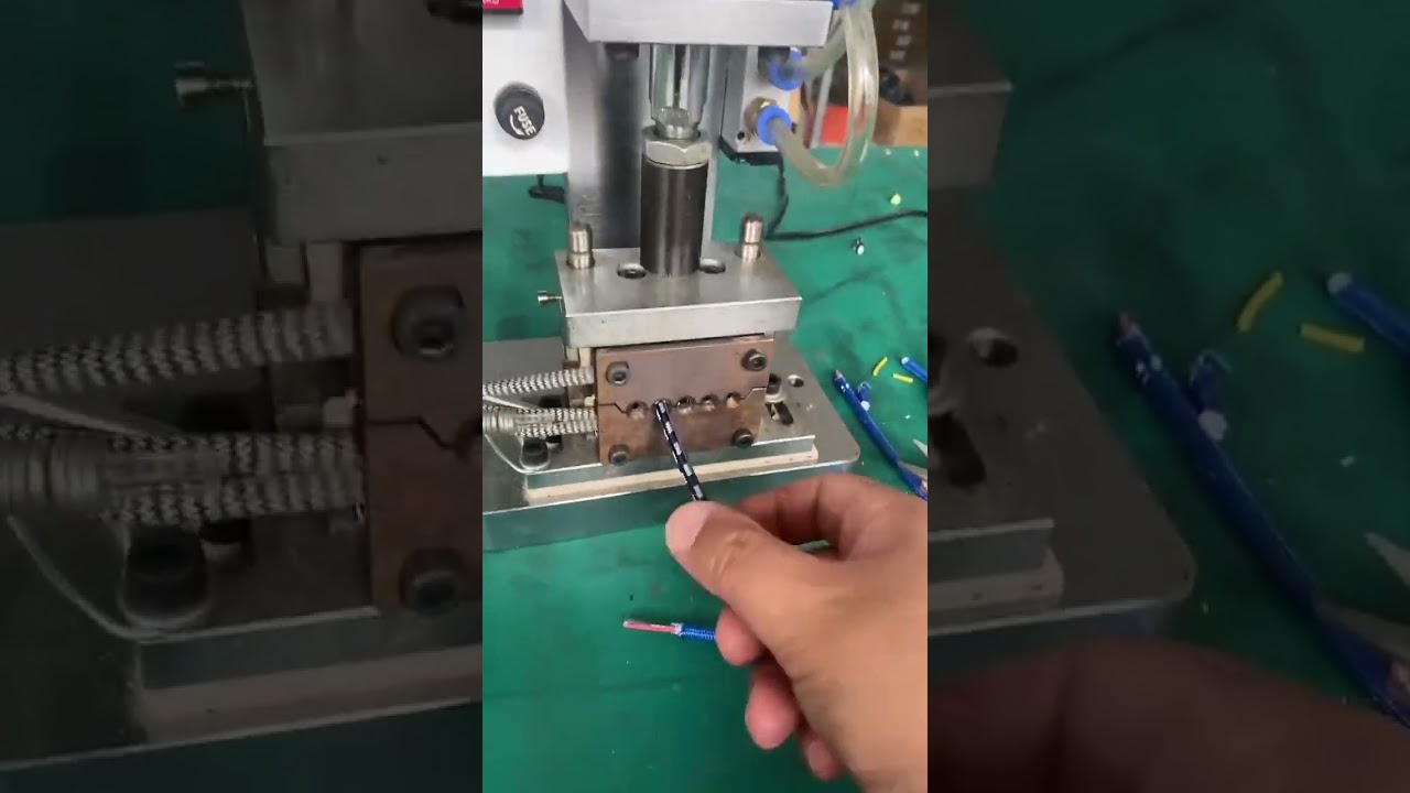Semi-Automatic Thermal Wire Stripping Machine for Multiple Wire Diameters