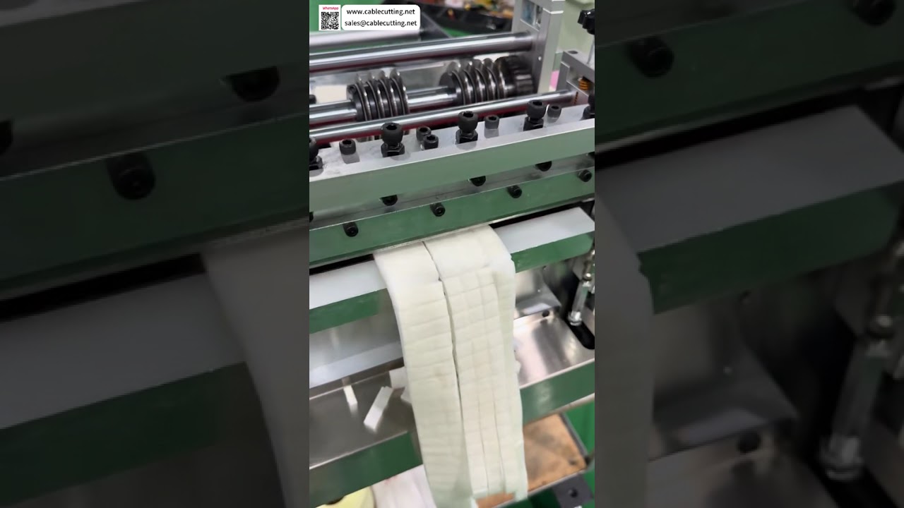 Adhesive Cotton Cloth Slitting Cross Cutting Machine With Full and Half Cut Function Setup - Shorts