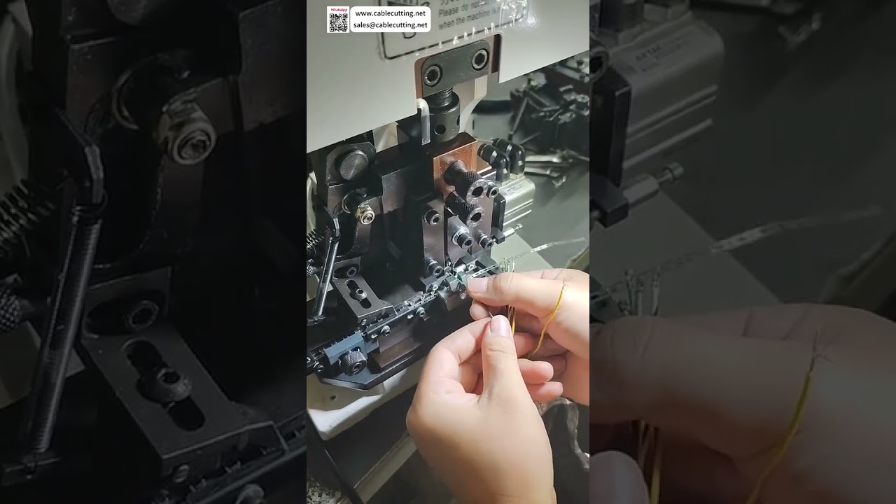 Single Wire Stripping & Crimping Machine  Perfect Tuning for 2.5mm Terminals Wire Tool - Shorts