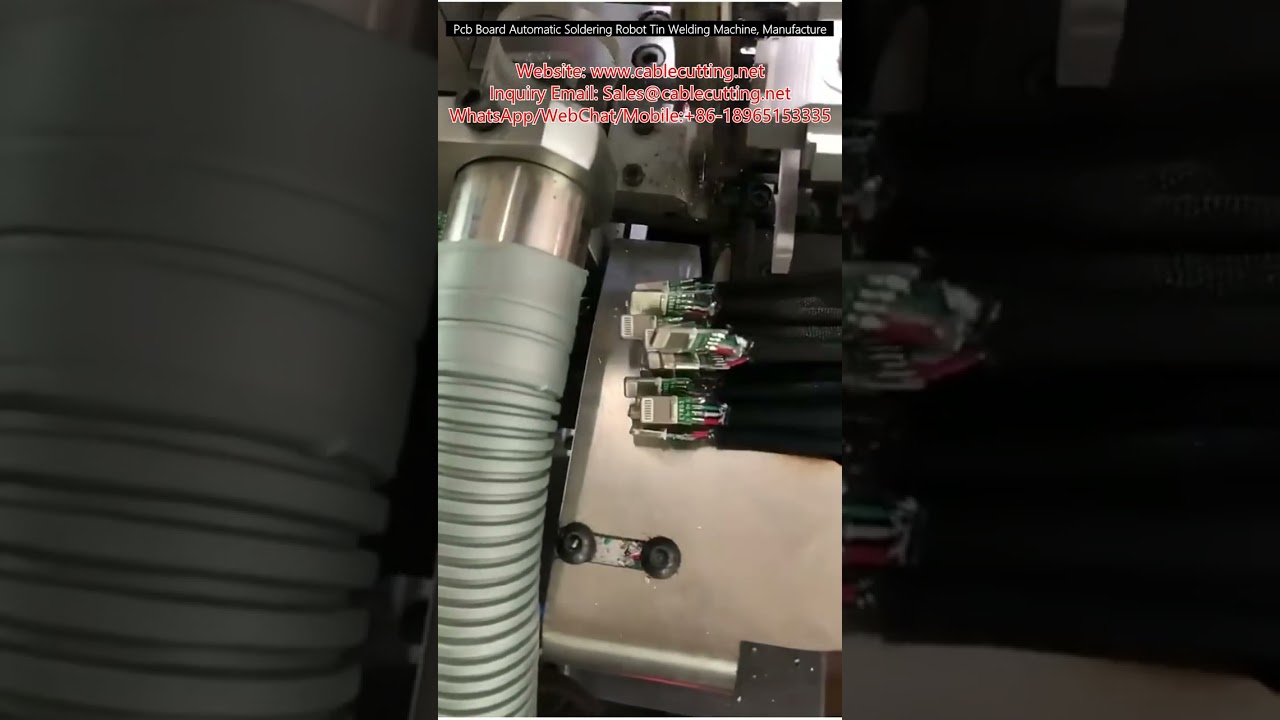 PCB Board Automatic Soldering Robot Tin Welding Machine for Manufacturing