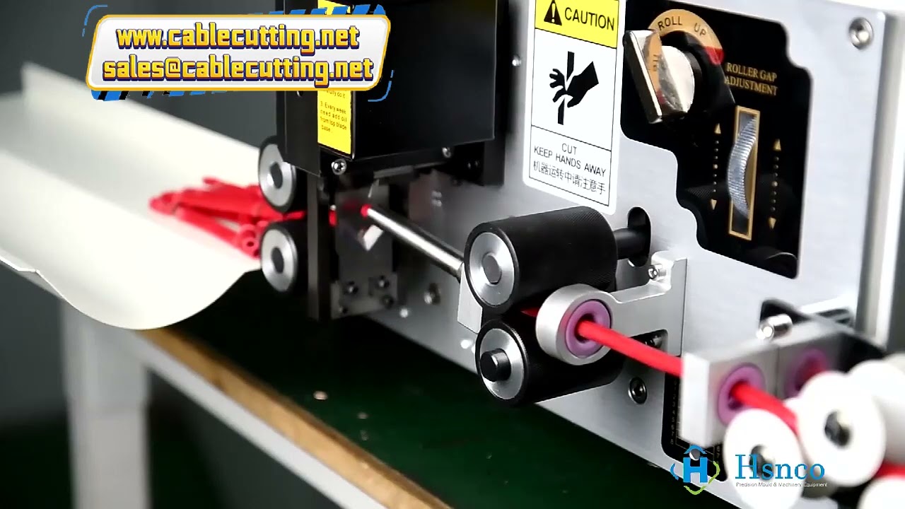 Wire Cutting Stripping Peeling Machine Suitable for 6mm2 Cable with Extra Blade 4 Wheel Drive