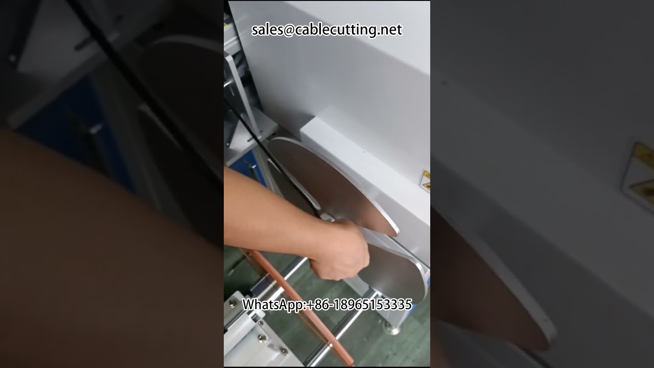 Wire Winding Machine with Metre Counting and Row Position Cutting for Cable & Harness