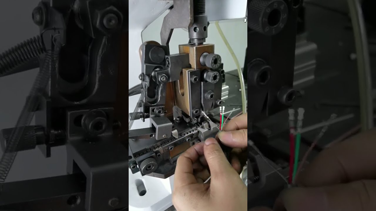Continuous Strip Terminal All-in-One Machine for Core Wire Stripping and Crimping