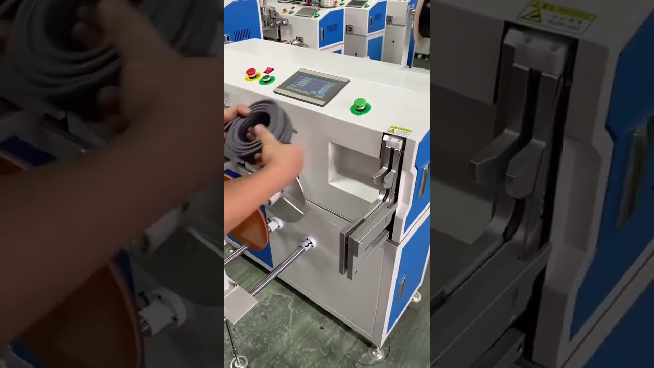 Versatile Wire Coiling Machine for Various Materials with Precise Metering & Neat Winding
