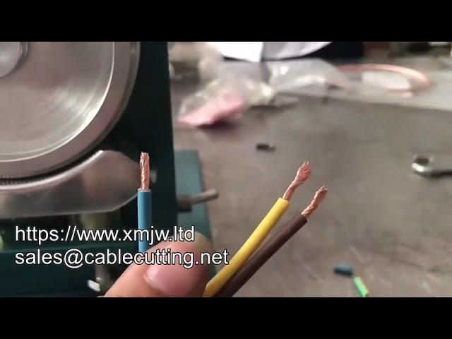 Automatic Half-Stripping Wire Twister for Pre-Stripped Wire Cable Twisting Machine