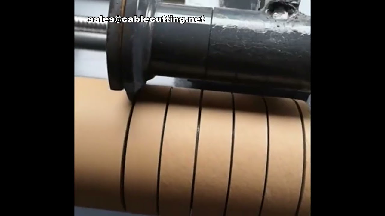 Automatic Precision Paper Tube Cutting Machine for Kraft Core Cylinder Slitting