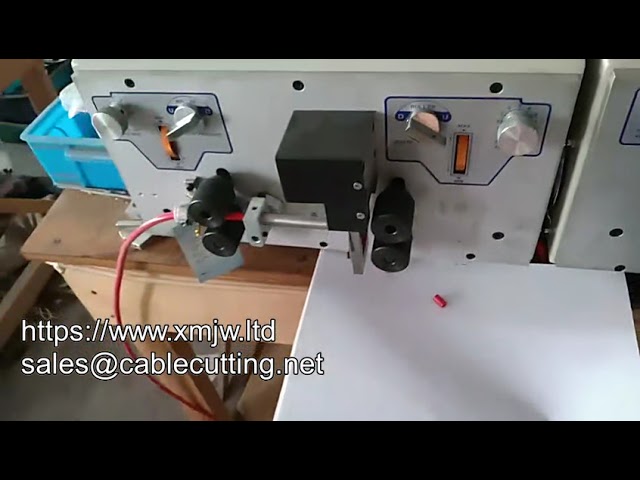 WPM 04 Hot Sales Automatic Heavy Duty Rope Wire Stripping Cutting Machine