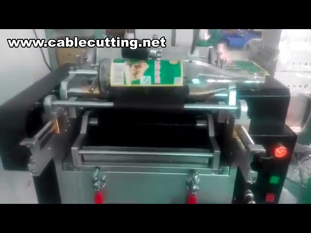 Glue Labeling Machine For Bottle,Manual Wet Glue Round Jars Labeling Machine With Paper Label