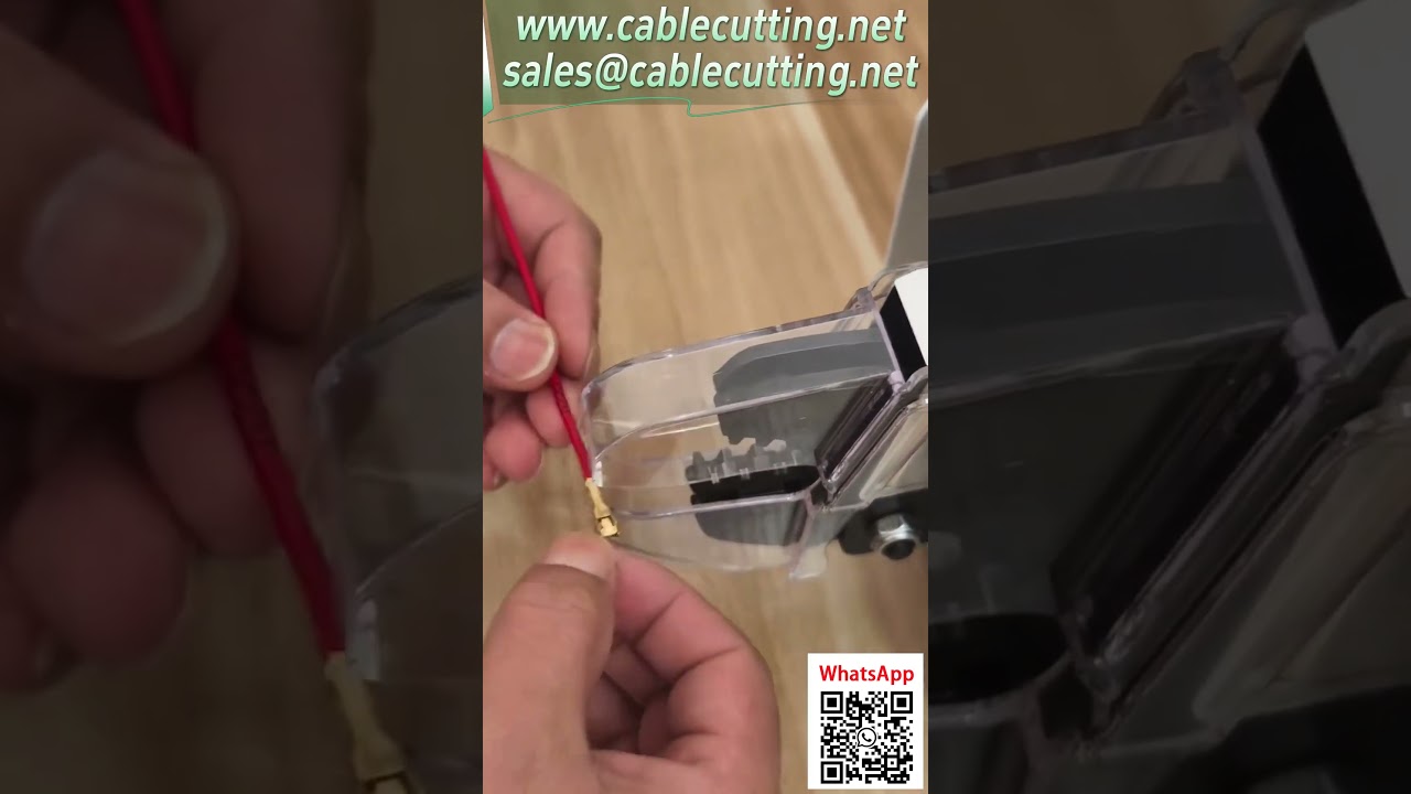 Multi-Purpose Terminal Crimping Machine for Wire Harness Processing with Multiple Dies