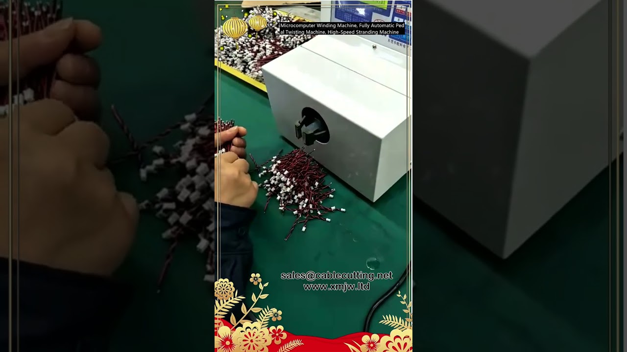 Fully Automatic Microcomputer Winding Machine with High-Speed Stranding & Pedal Twisting