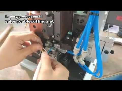 Wire Stripping and Crimping Machine | Automated Strip & Crimp Equipment