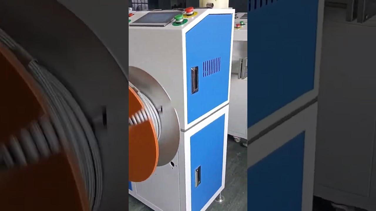 Automatic Wire Meter Counting, Sorting, Cutting & Tube Coiling All-in-One Machine 1mm to 16mm Diameter