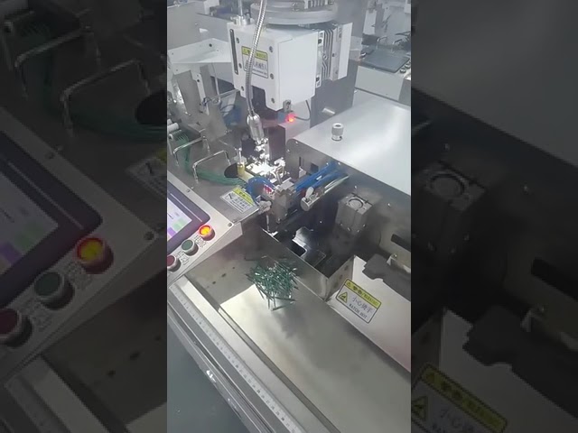 Automatic Thin Wire Cutting, Stripping, Crimping & Tin Dipping Machine for 5 Small Wires