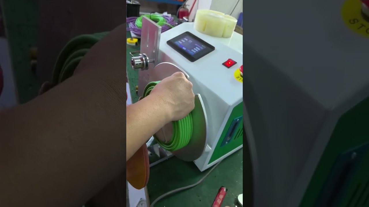 Flexible Wire Sorting and Winding Machine with Servo Drive