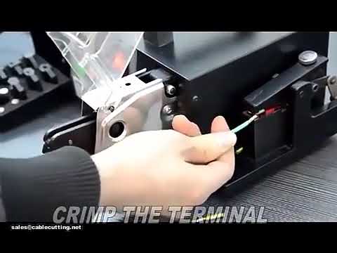 Ferrules Terminal For Automotive Wiring Harness Of Pneumatic Terminal Crimping Machine