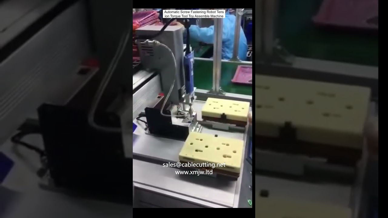 Automatic Screw Fastening Robot with Tension and Torque Control for Assembly