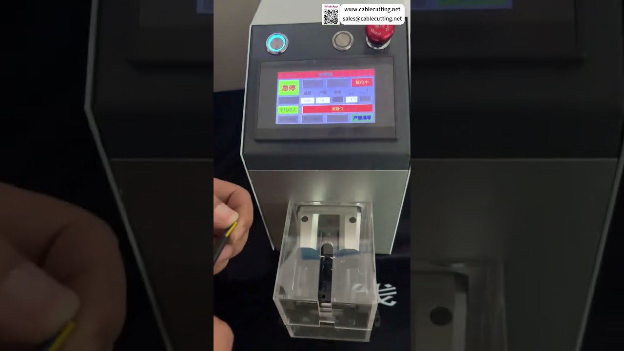 Pure Pneumatic Wire Peeling Machine Output Custom Settings Operations Automatic Process Ops - Shorts