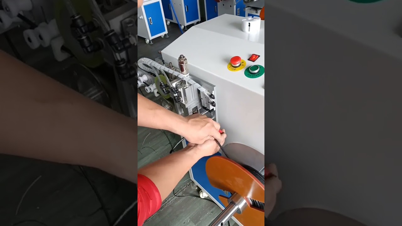 Automatic Wire Meter Counting, Traversing, Cutting, Winding & Tying Machine 1-15mm, 15kg Capacity