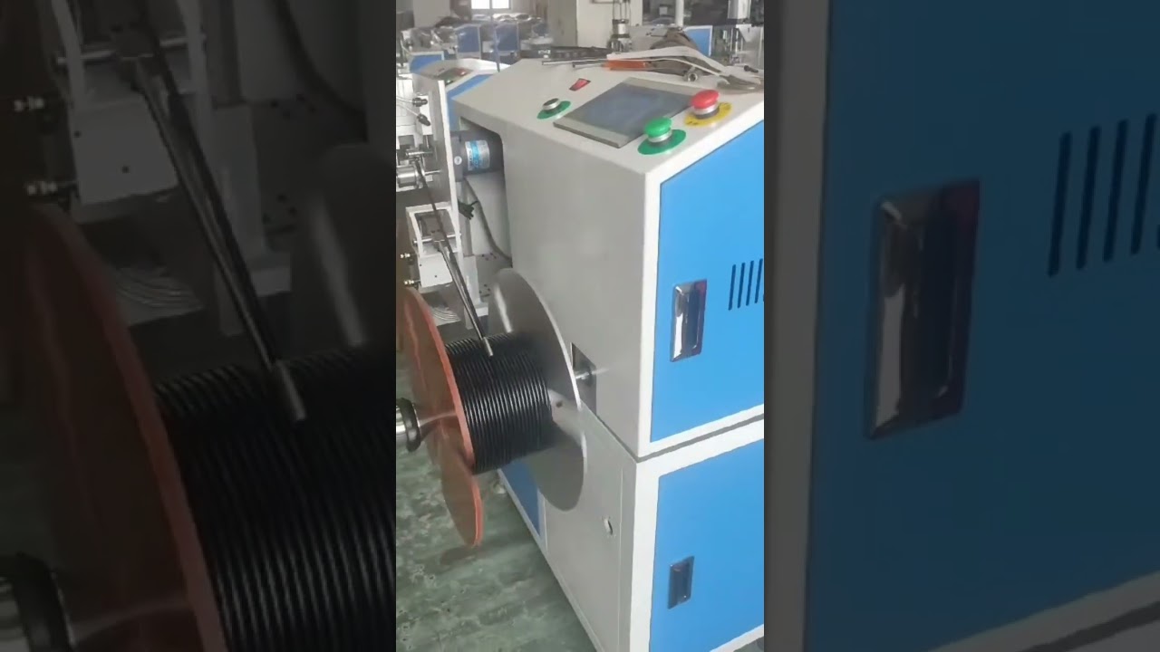 Automatic Wire Meter Counting, Traversing, Cutting, Winding & Coiling Machine 1mm-16mm Diameter