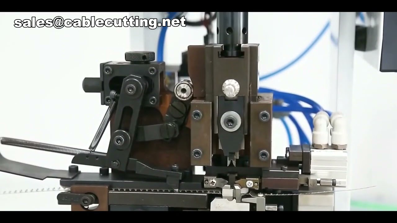 wire stripping crimping machine