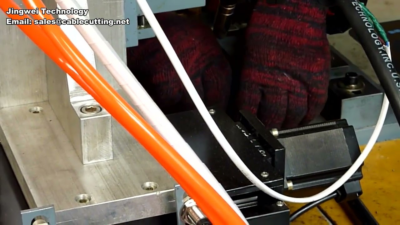 Wire Rope Cutting and Straightening Machine | Metal Steel Processing
