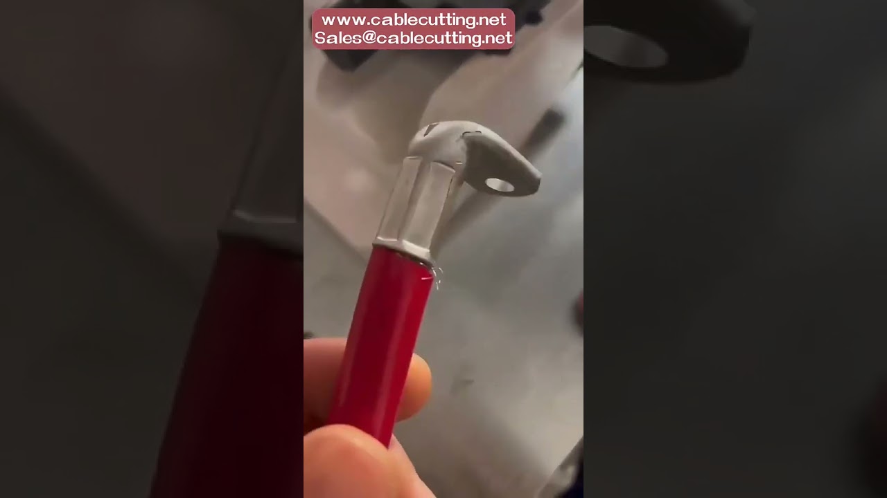 6-T-8-T-10-T-12-T Semi-Automatic Copper Tube Terminal Crimping Machine