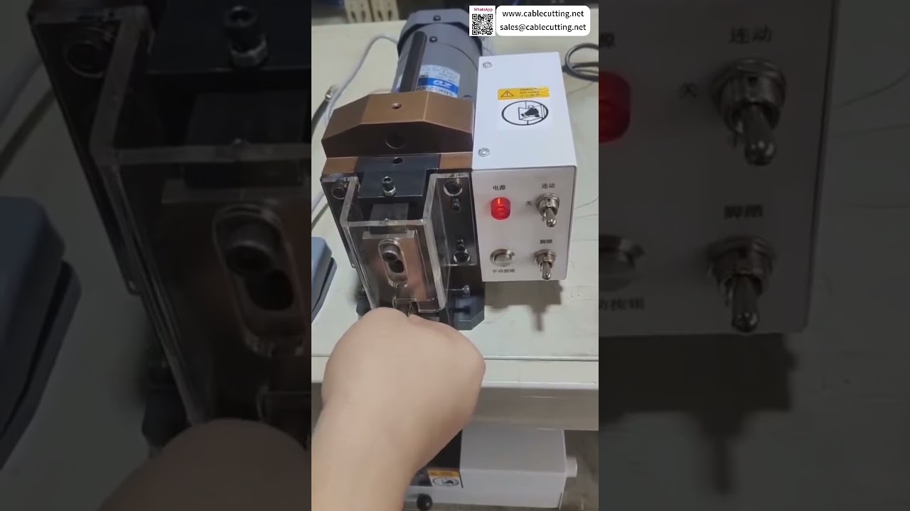 Crystal Head Crimping Machine Setup Operation Process Automation System Roll Tool Methods - Shorts