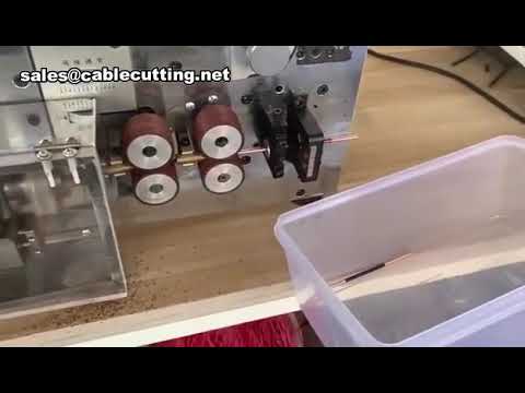 Enameled Wire Cutting and Stripping Machine   enamel remover