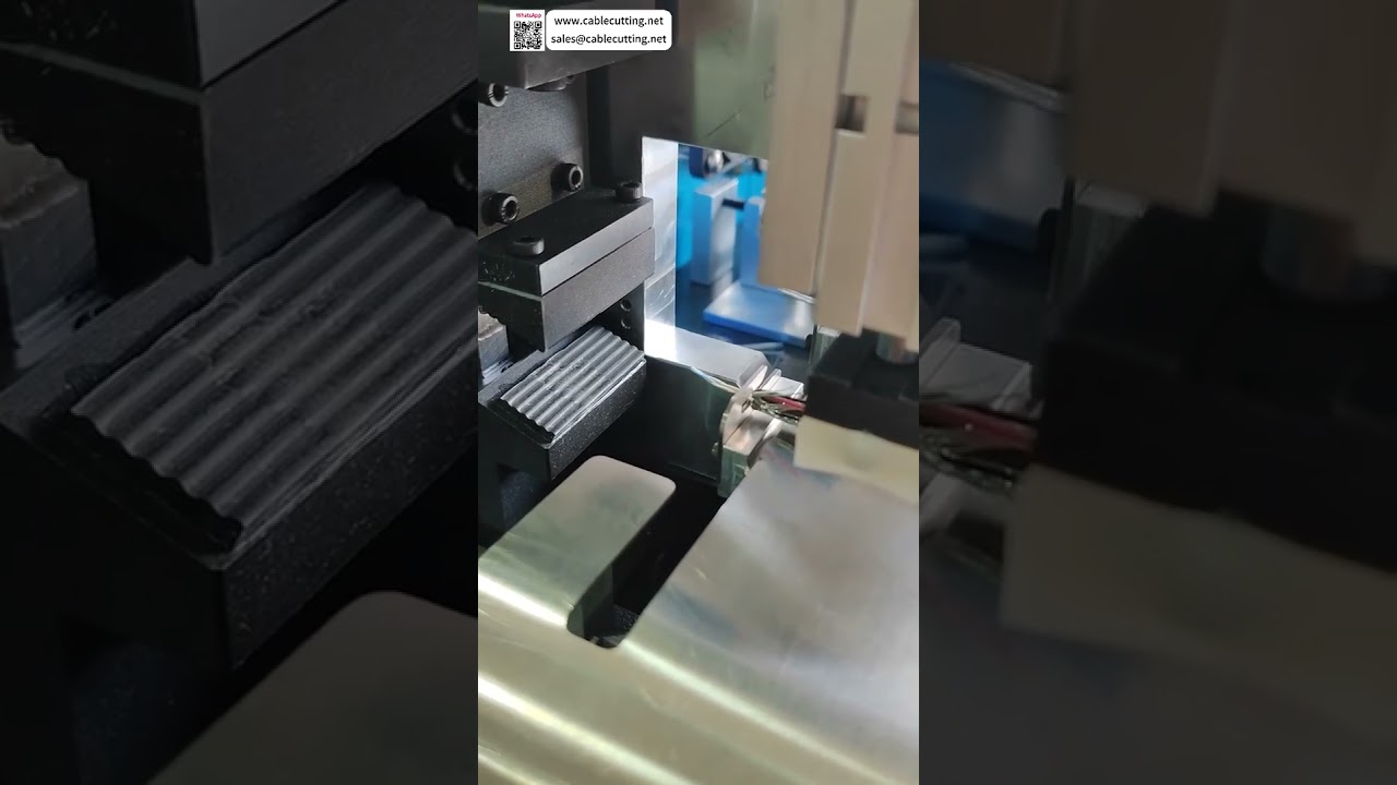 Laser Aluminum Foil Cutting Machine  High Quality Cable Shielding Layer Removal Processing - Shorts