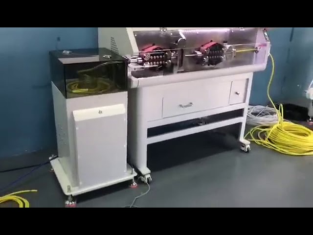 Fully Automatic Multi-Core Sheath Wire Cutting Stripping Machine with Wire Coiling Machine WPM-680-3