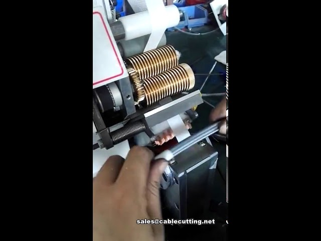 Automatic Tube Taping and Tape Winding Machine for Industrial Packaging