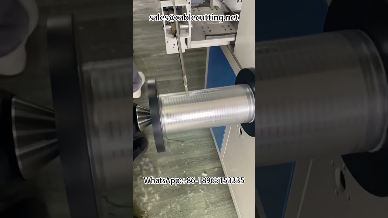 PET Film Meter Winding Machine for Wire Processing and Packaging